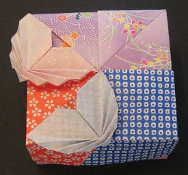 origami butterfly box