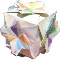 origami clovery cube