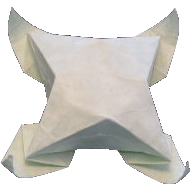 origami 3D puff star
