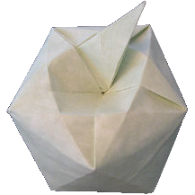 origami apple