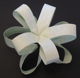 origami petunia unit crown