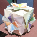 origami clovery cube