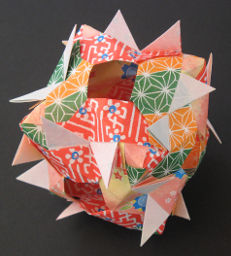 origami winged pyramids