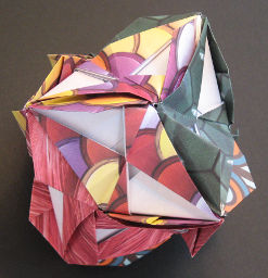 origami splitting star