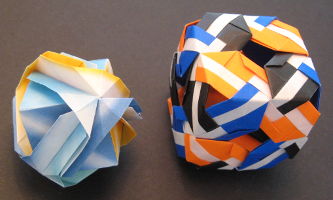 origami brocade origami modular cube
